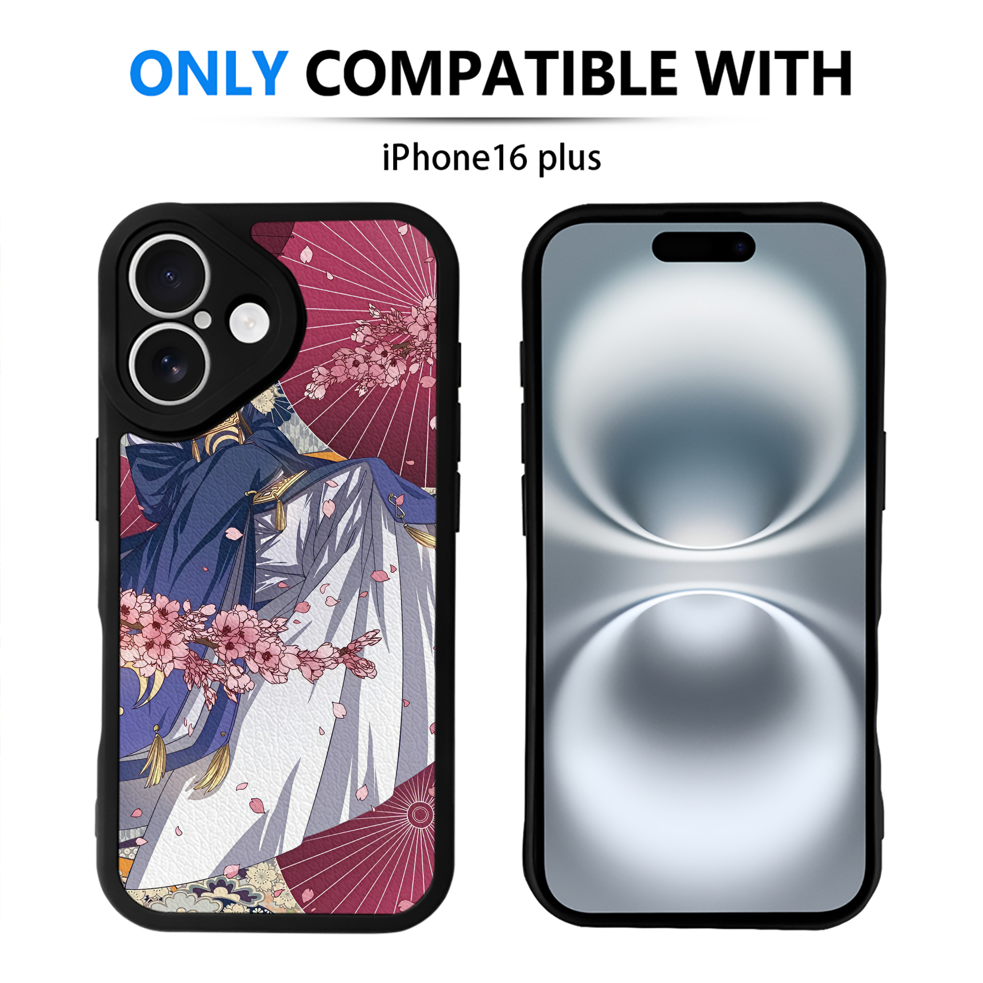 （画像用） 刀剣乱舞 Touken Ranbu 【iPhone 16シリーズ対応】シリコンスマホケース（レザー調） 材質：シリコン
